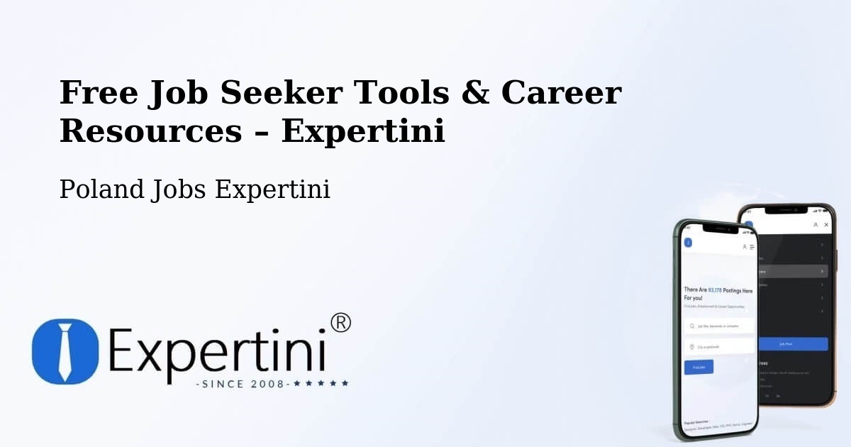 Free Job Seeker Tools & Career Resources – Gołuchów - Gołuchów, Poland Jobs Expertini